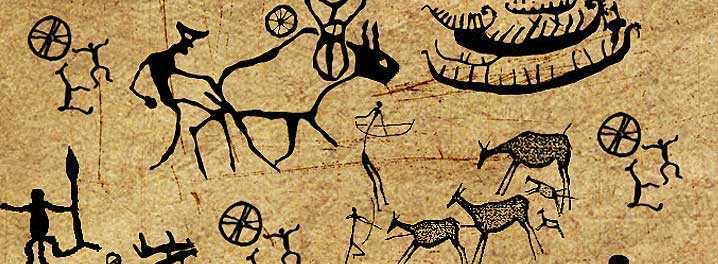 Виды и особенности искусства первобытного общества. наскальная живопись. древние петроглифы