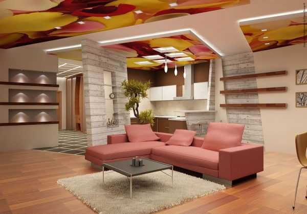 В последние годы для интерьера помещения очень широкое распространение получили натяжные потолки.