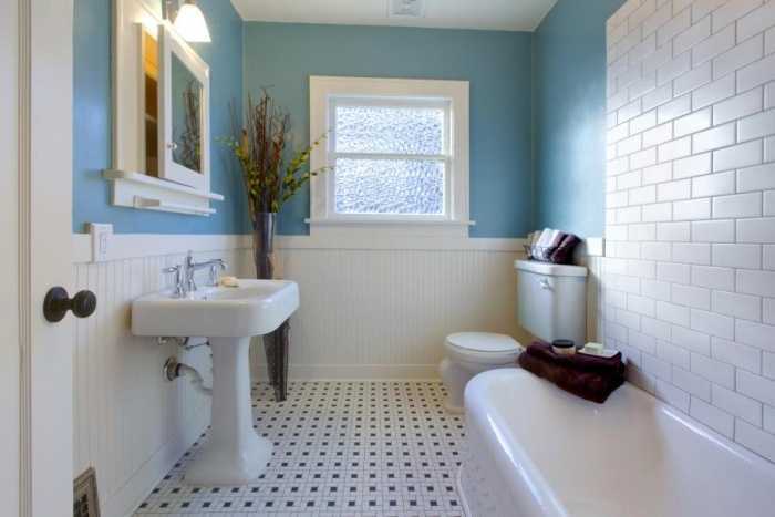 Варианты отделки ванной комнаты: материалы, фото идеи