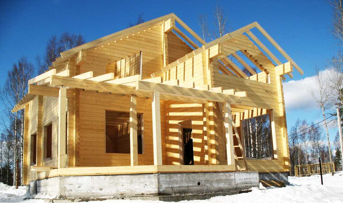 Строительство домов из профилированного бруса: проекты, цены, преимущества, этапы строительства