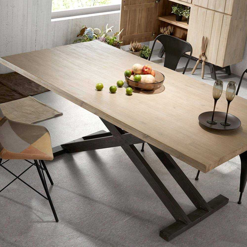 Кухонный стол в стиле лофт в интерьере: дизайн барных столов и стульев