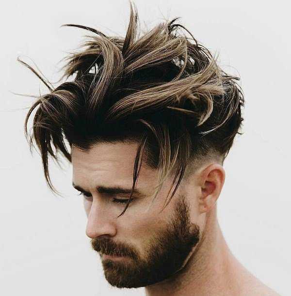Мужские стрижки на средние волосы (111 фото): красивые прически 2021 для мужчин на волосы средней длины, названия модных и стильных стрижек