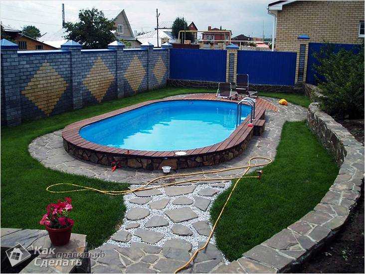 Строительство бассейна из бетона – плаваем у себя дома
