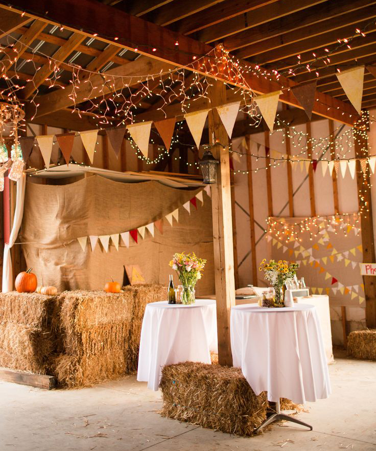 Оформление свадебного стола для молодых и гостей, общие правила