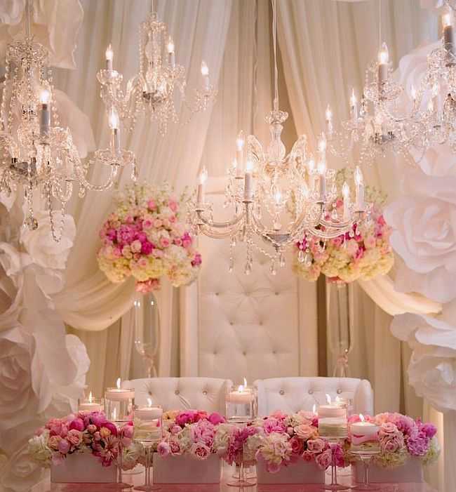 Оформление свадебного стола (68 фото): сервировка стола для жениха и невесты, идеи оформления блюд для молодоженов, как правильно рассадить гостей на свадьбе