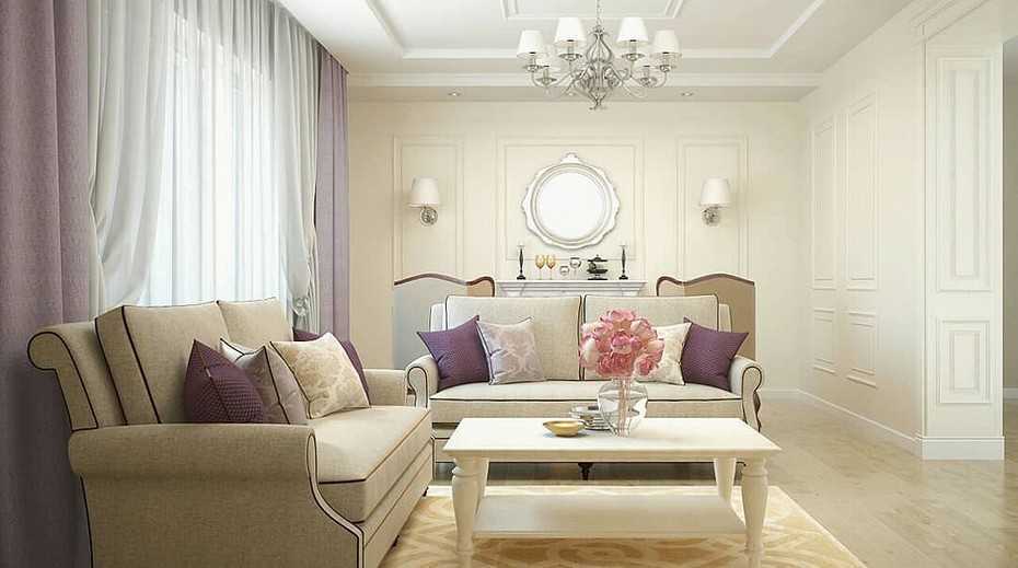 Дизайн гостиной в классическом стиле – беспроигрышный вариант оформления - уютный дом