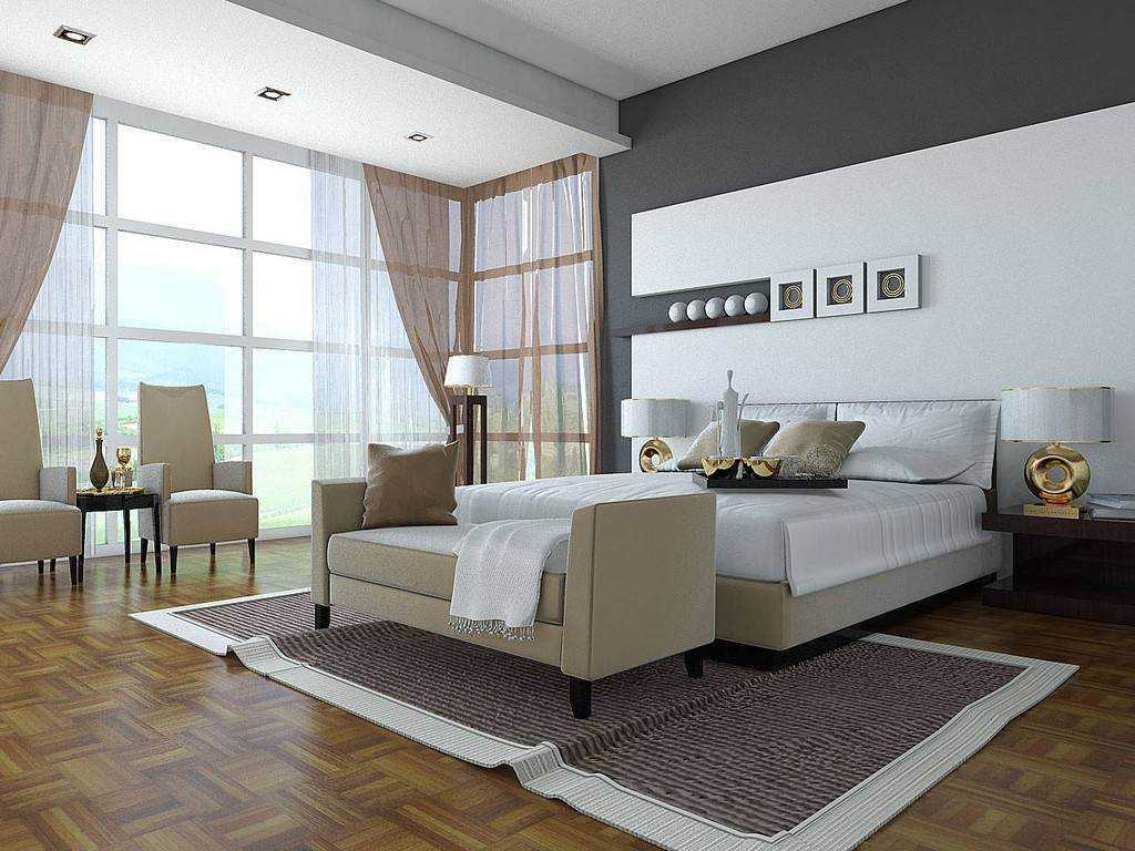Спальня в стиле хай-тек (59 фото): как оформить красивый дизайн интерьера хай-тек