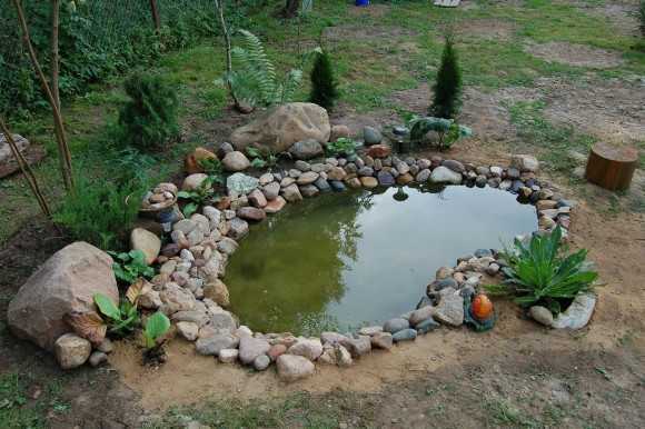 Пруд на даче своими руками (70 фото): ландшафтный дизайн искусственного водоема на участке в саду